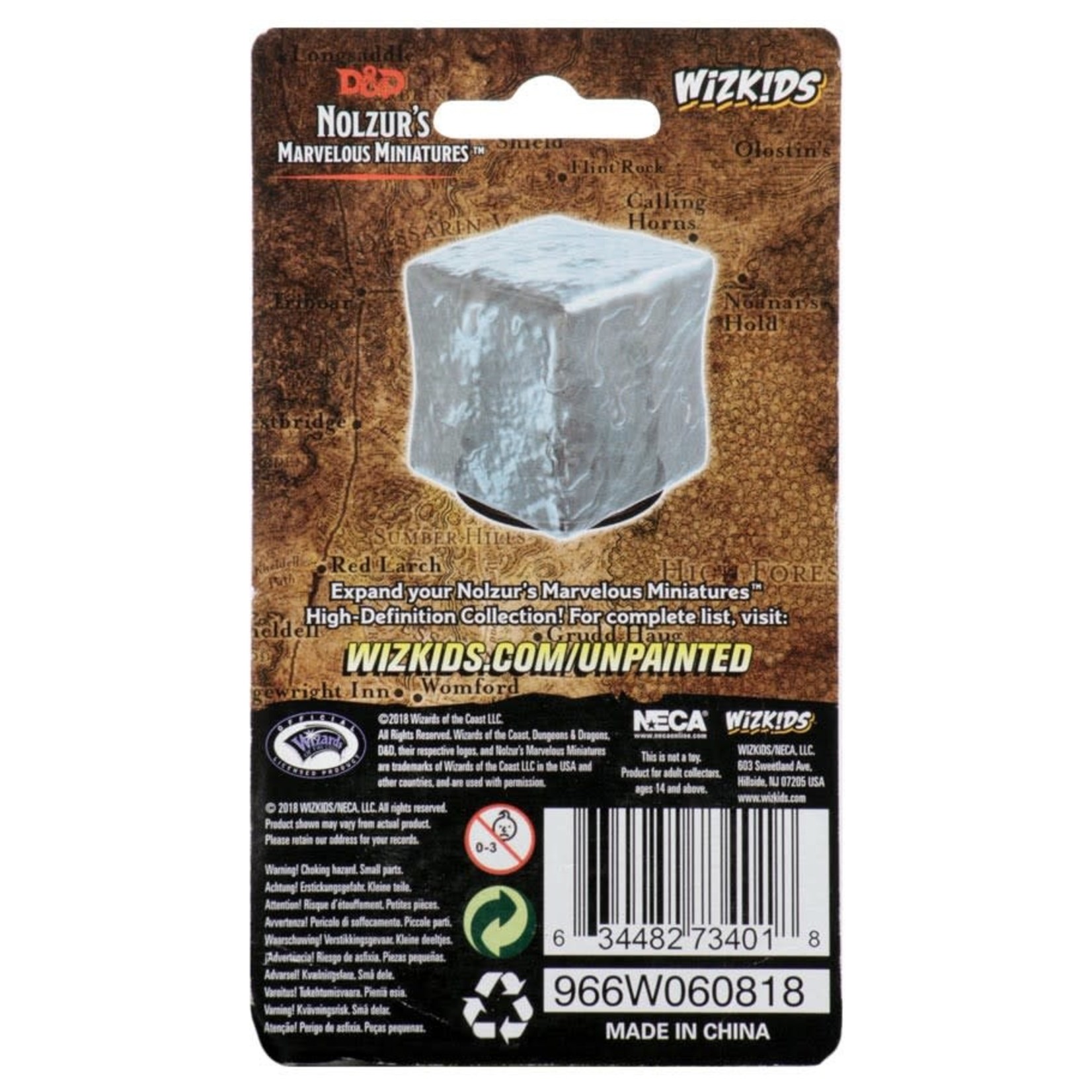WizKids D&D: Nolzur's Marvelous Miniatures: Gelatinous Cube