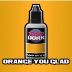 Turbo Dork Orange You Glad Metallic Acrylic Paint