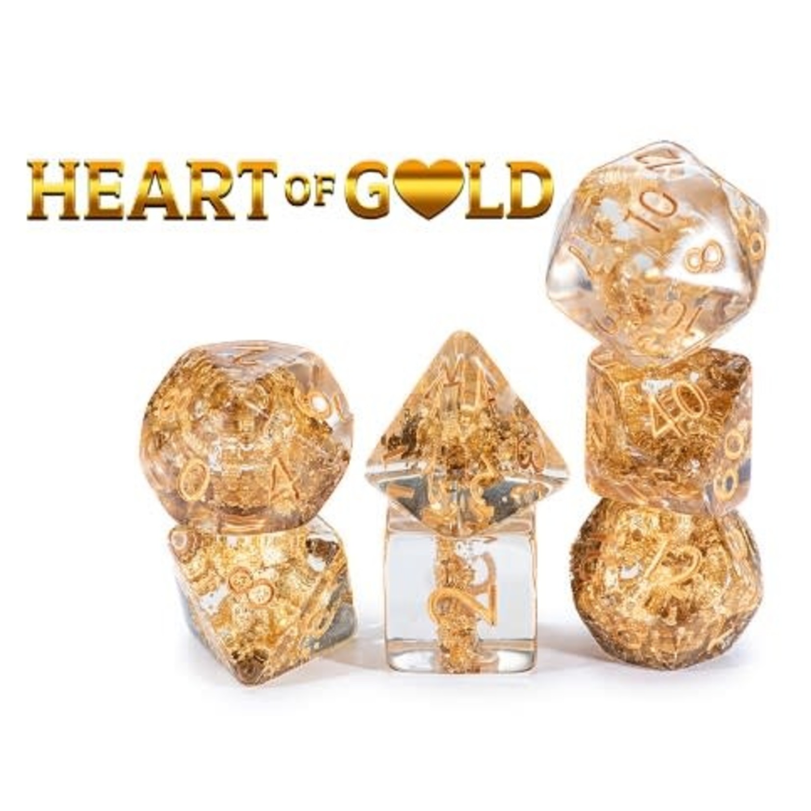 Gate Keeper Games Neutron RPG 7-Die Set: Heart of Gold