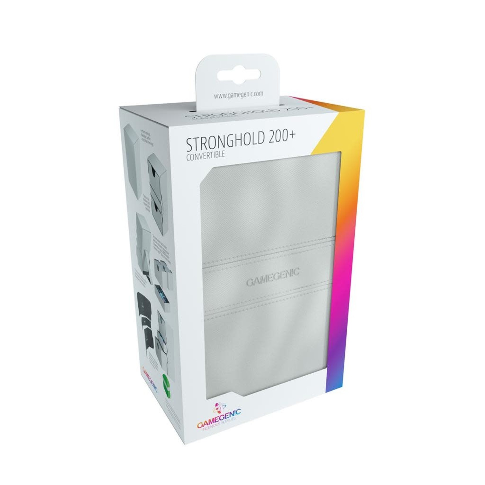 Gamegenic Stronghold Deck Box 200plus White