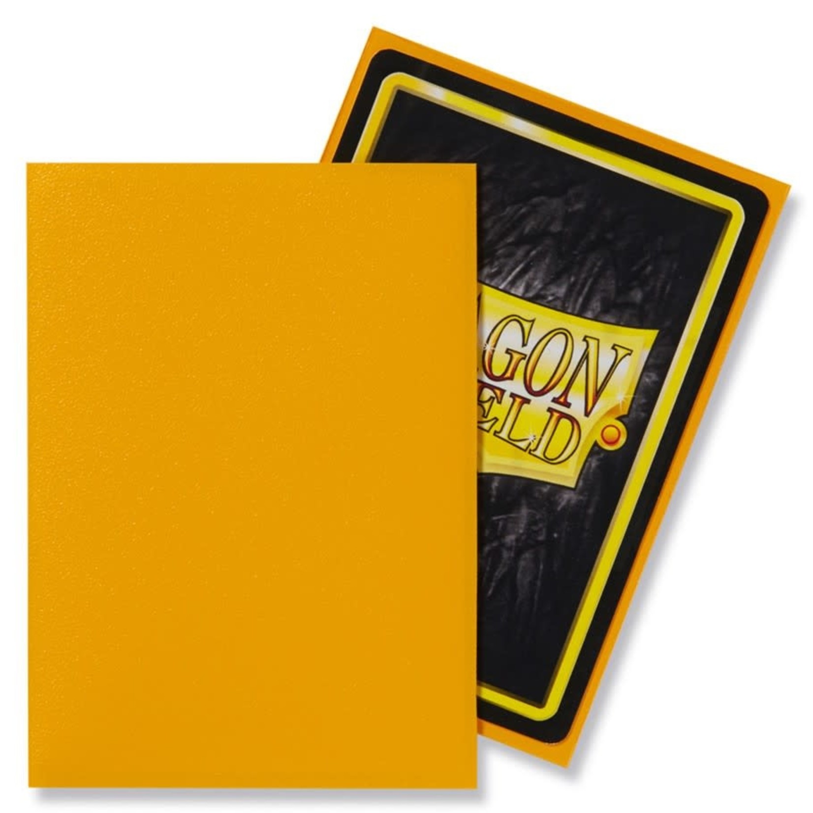 Arcane Tinmen Dragon Shield: 100 Protective Sleeves: Matte Yellow