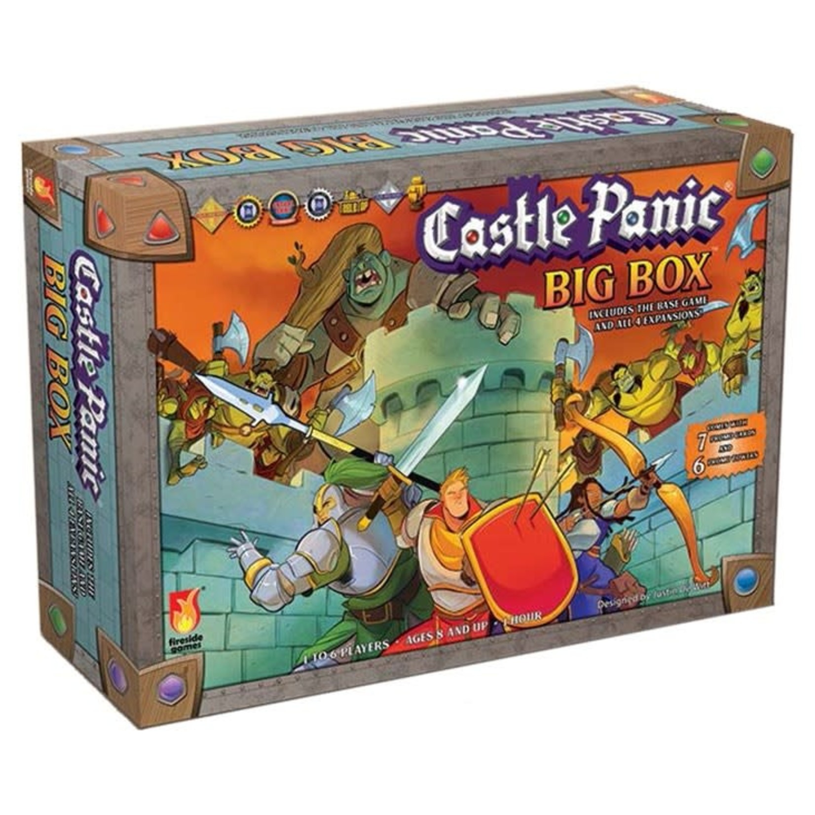 Fireside Games Castle Panic 2nd Edition Big Box