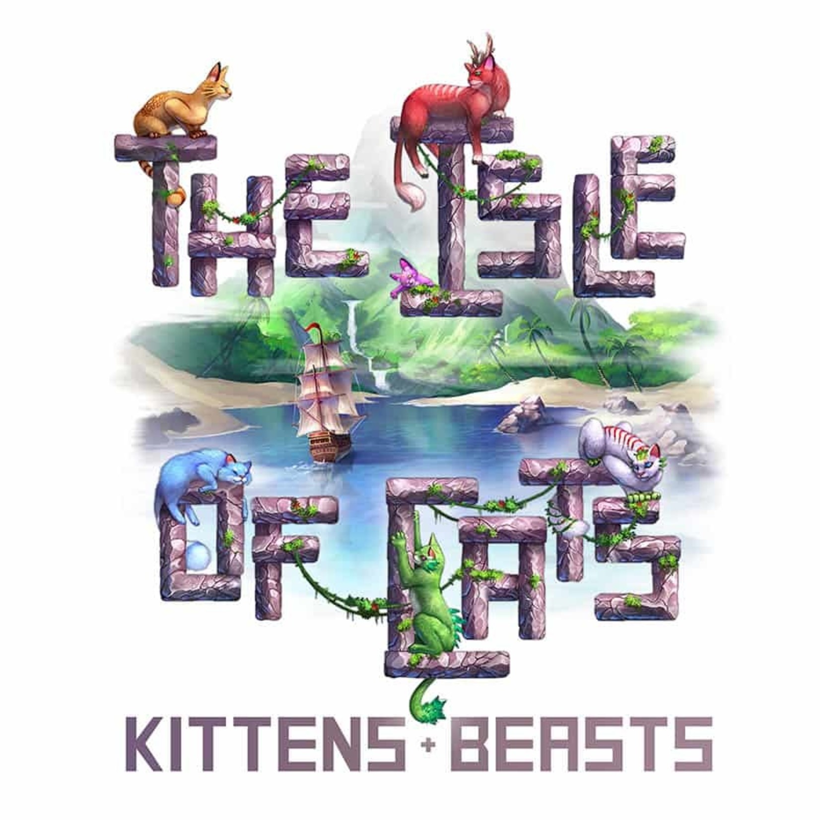 City of Games The Isle of Cats: Kittens + Beasts Expansion