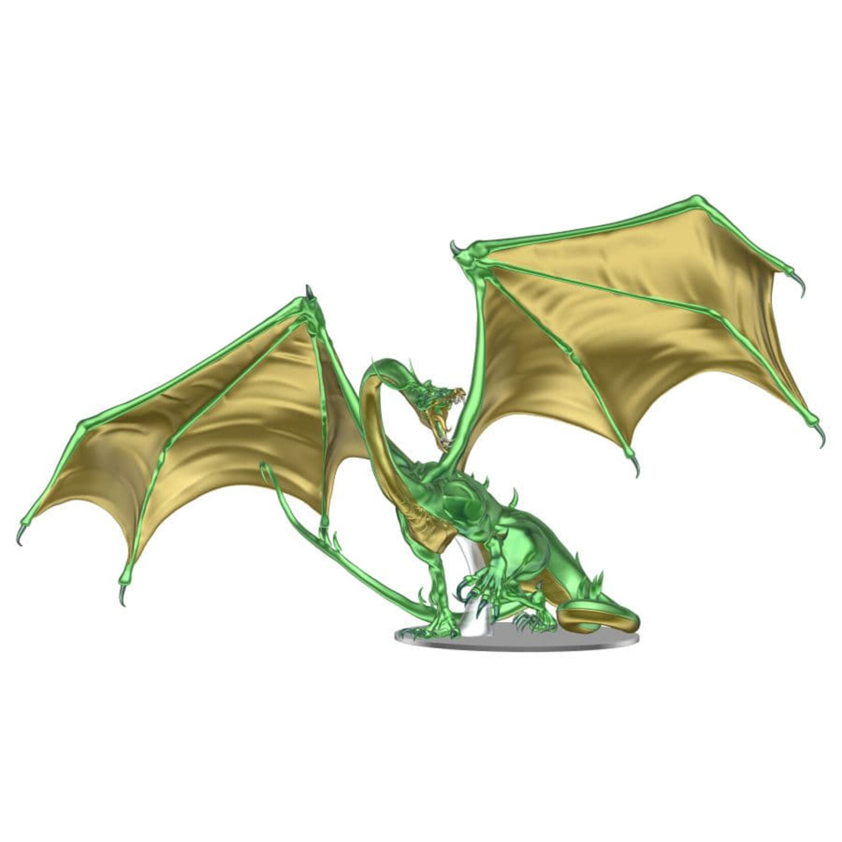 WizKids D&D: Icons of the Realms: Adult Emerald Dragon