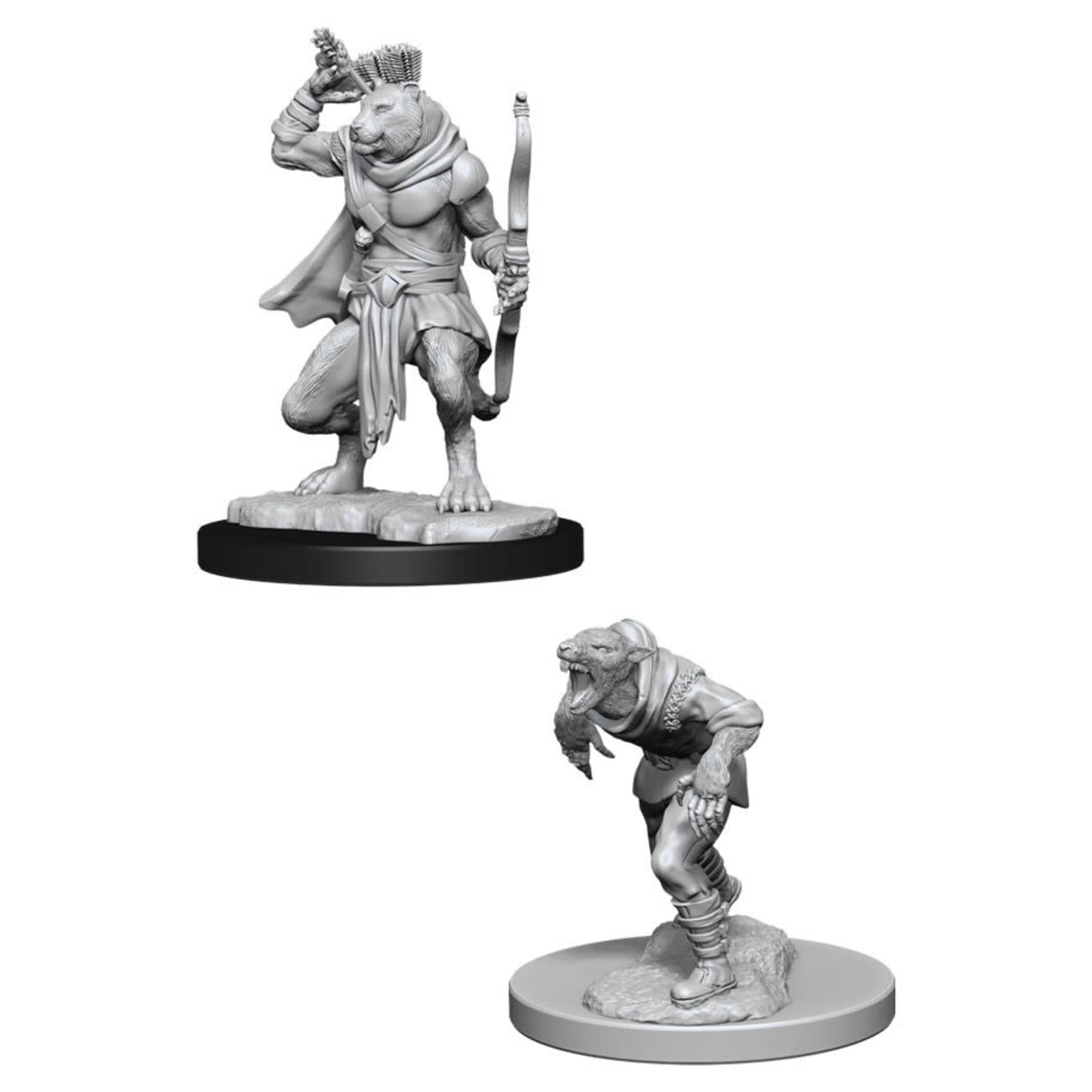 WizKids D&D: Nolzur's Marvelous Miniatures: Wererat & Weretiger