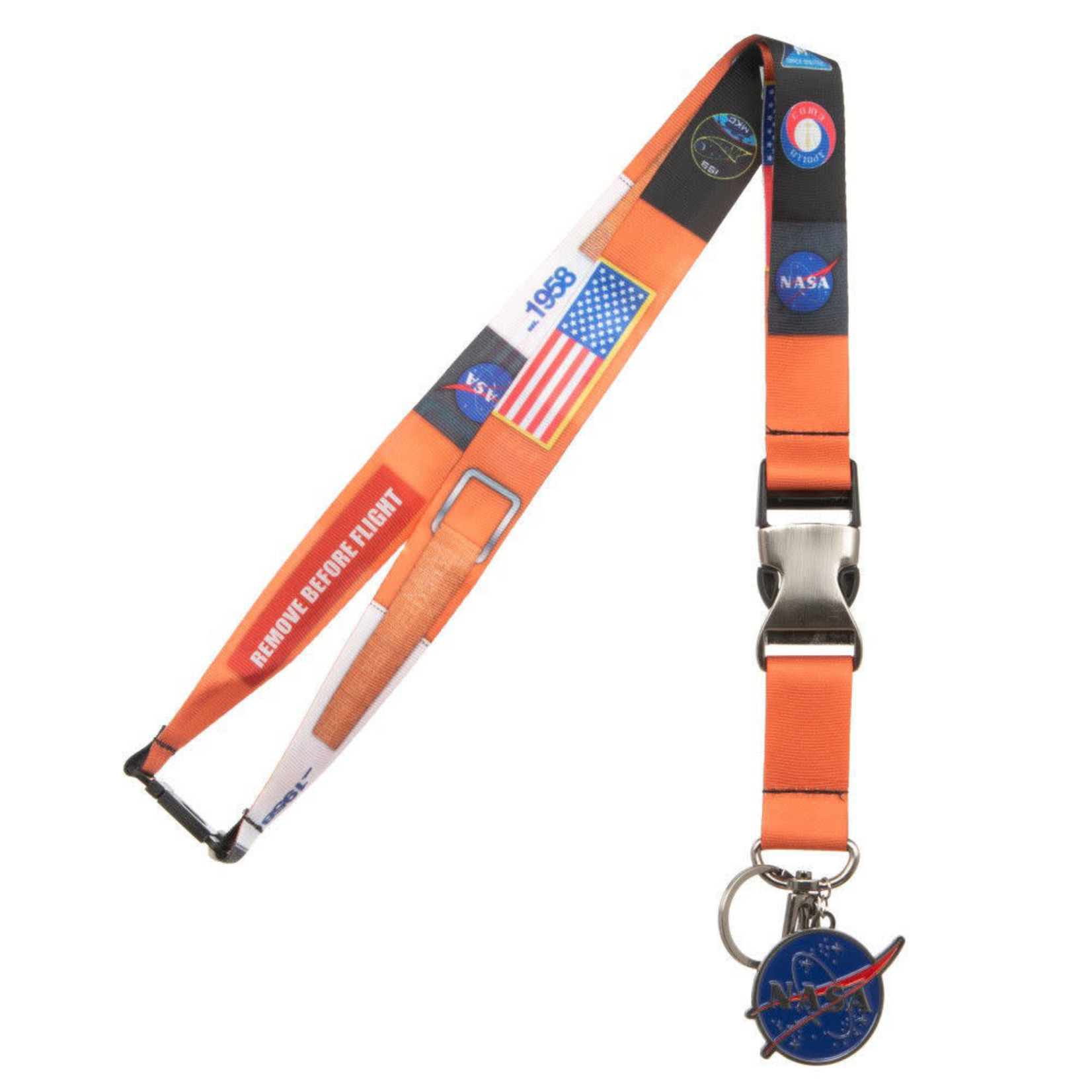 Bioworld NASA "Suit-Up" Classic Logo Lanyard