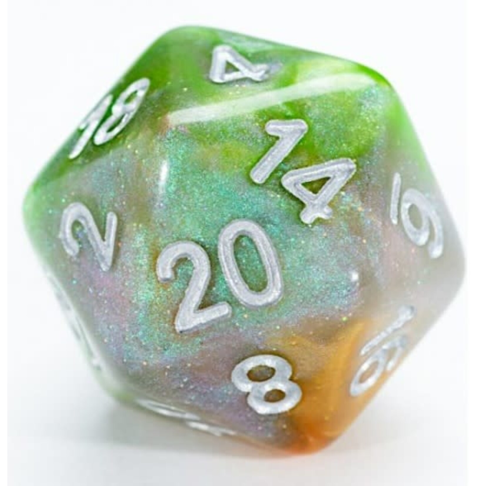 Gate Keeper Games Aether Dice RPG 7-Die Set: Ork York