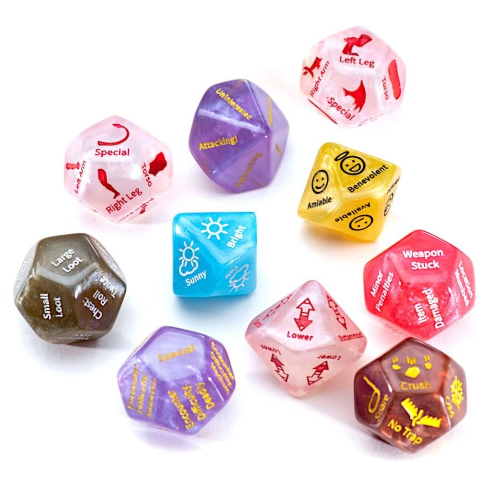 Gate Keeper Games Game Master Assist 10-Die Set