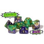 Gate Keeper Games Halfsies RPG 7-Die Set: Gamma Dice