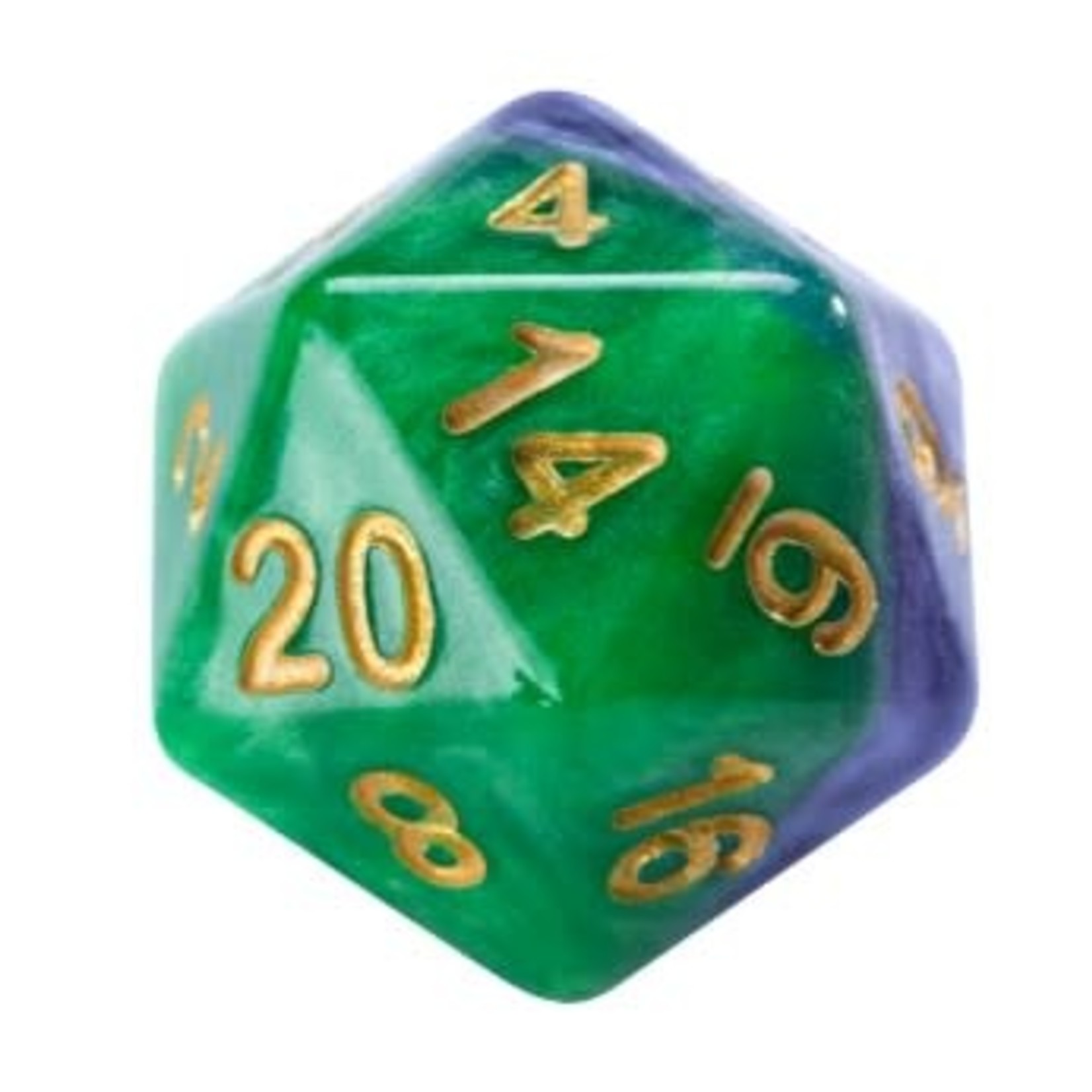 Gate Keeper Games Halfsies RPG 7-Die Set: Gamma Dice