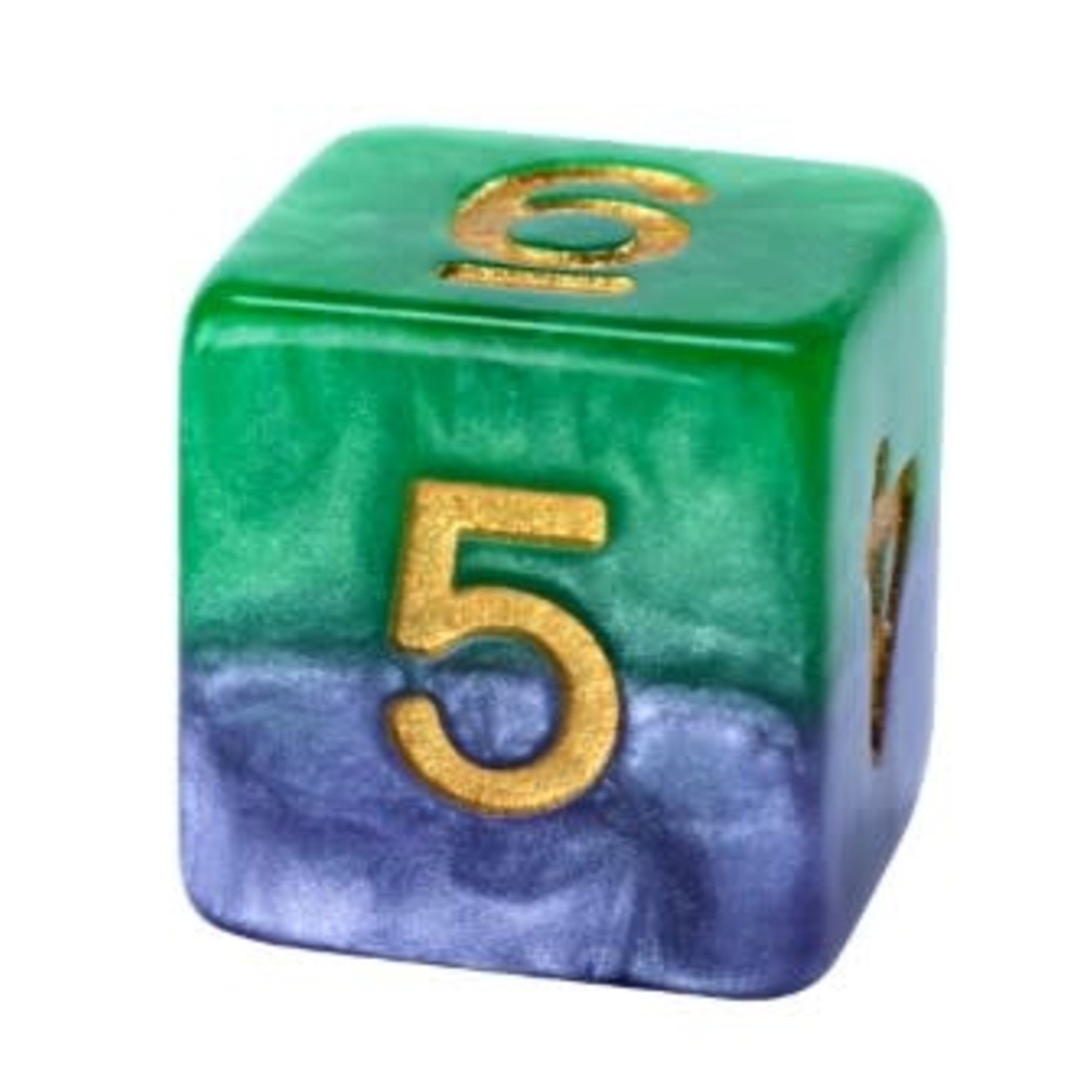 Gate Keeper Games Halfsies RPG 7-Die Set: Gamma Dice