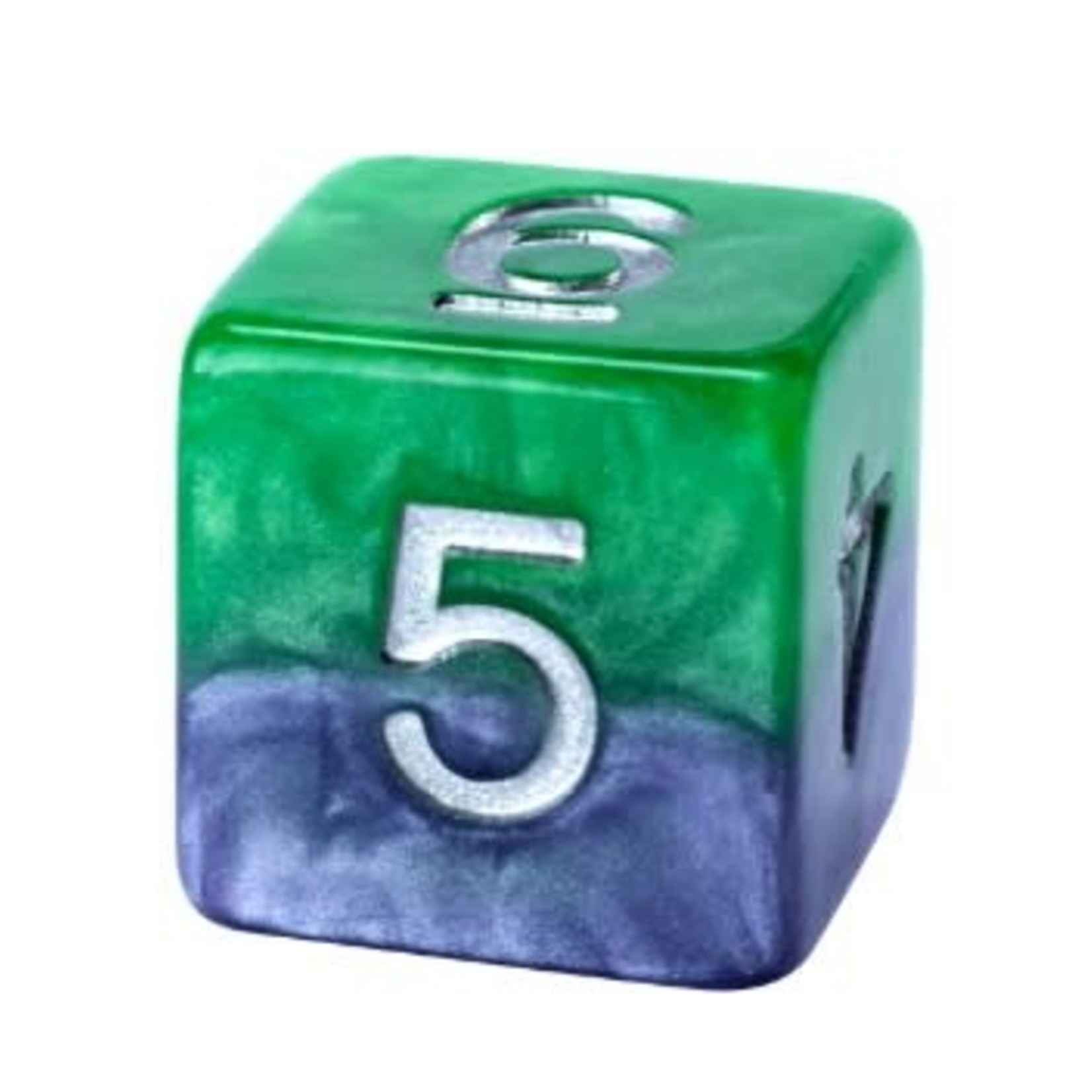 Gate Keeper Games Halfsies RPG 7-Die Set: Joker