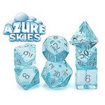 Gate Keeper Games Holographic RPG 7-Die Set: Azure Skies