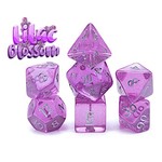Gate Keeper Games Holographic RPG 7-Die Set: Lilac Blossom