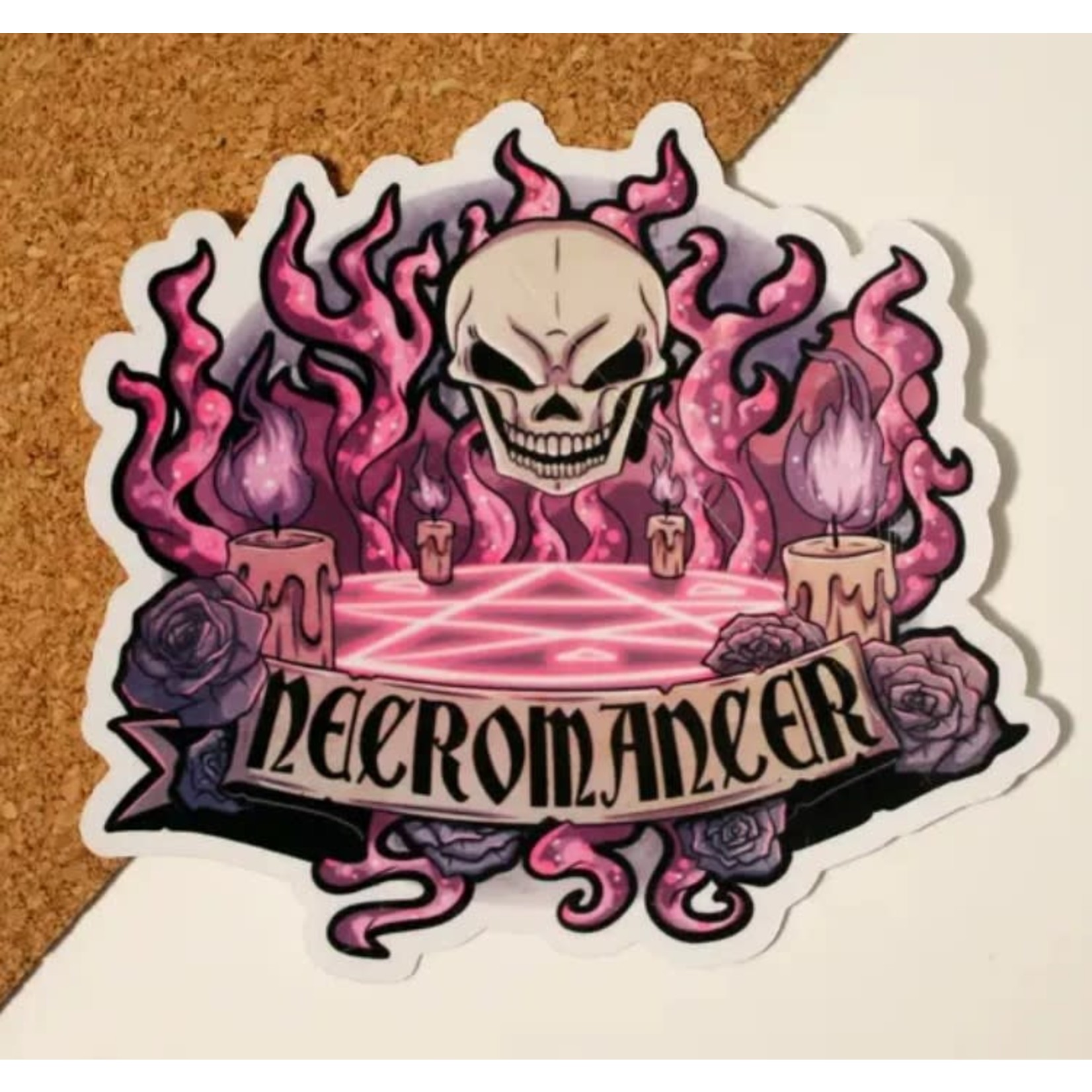 Nemissa's Northwood Arts Necromancer Class Sticker