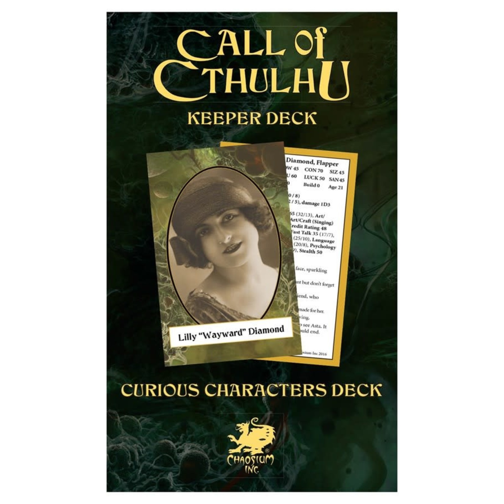 Chaosium Inc. Call of Cthulhu: Keeper's Decks