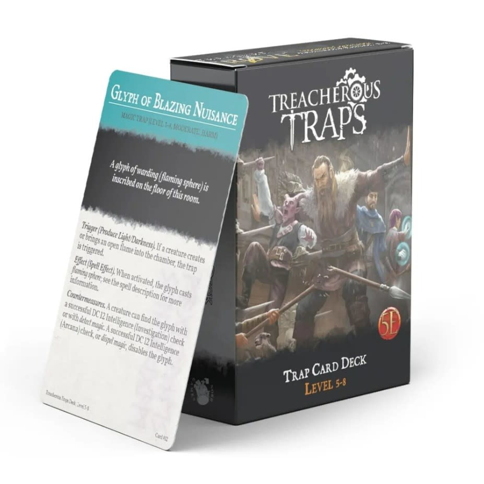 Nord Games Treacherous Traps Deck: Level 5-8