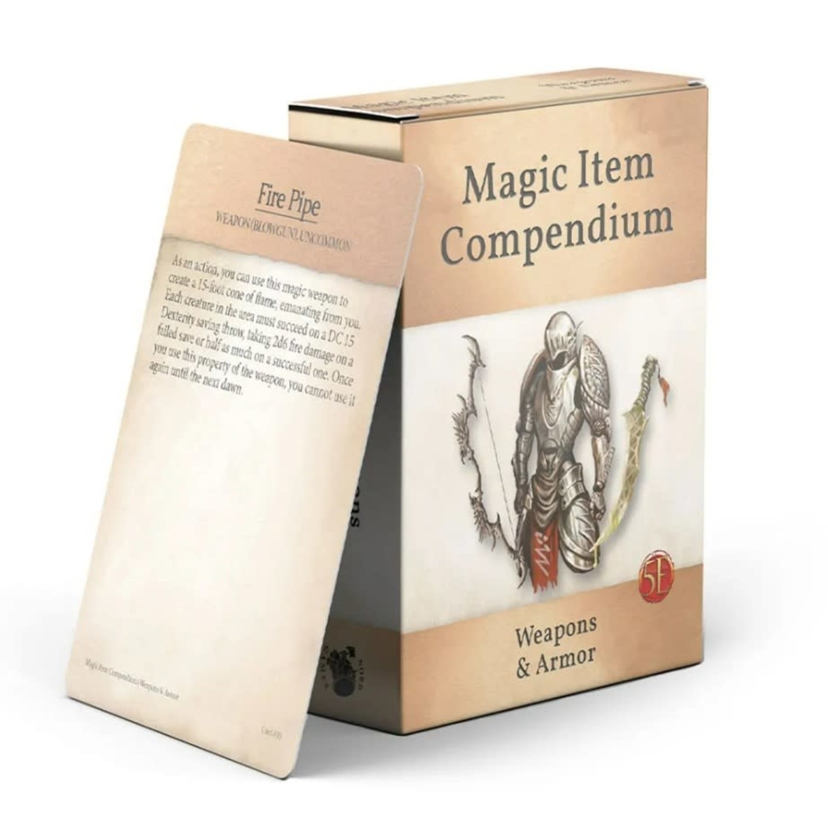 Nord Games Magic Item Compendium Deck: Weapons & Armor
