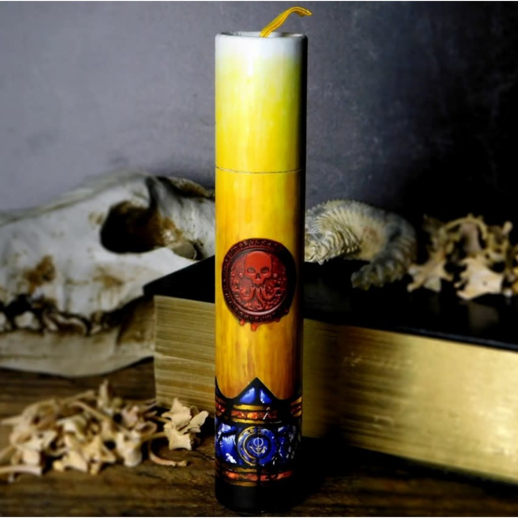 Infinite Black Ritual Candle Dice Tube