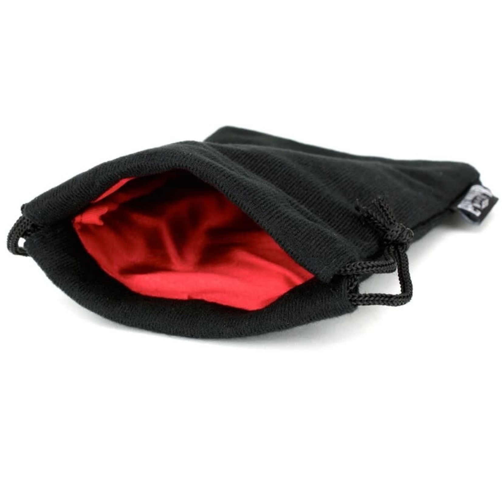 Easy Roller Dice Black Velvet Dice Bag with Color Satin Interior 5"x8"