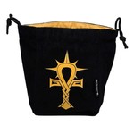 Easy Roller Dice Reversible Microfiber Self-Standing Large Dice Bag: Cleric