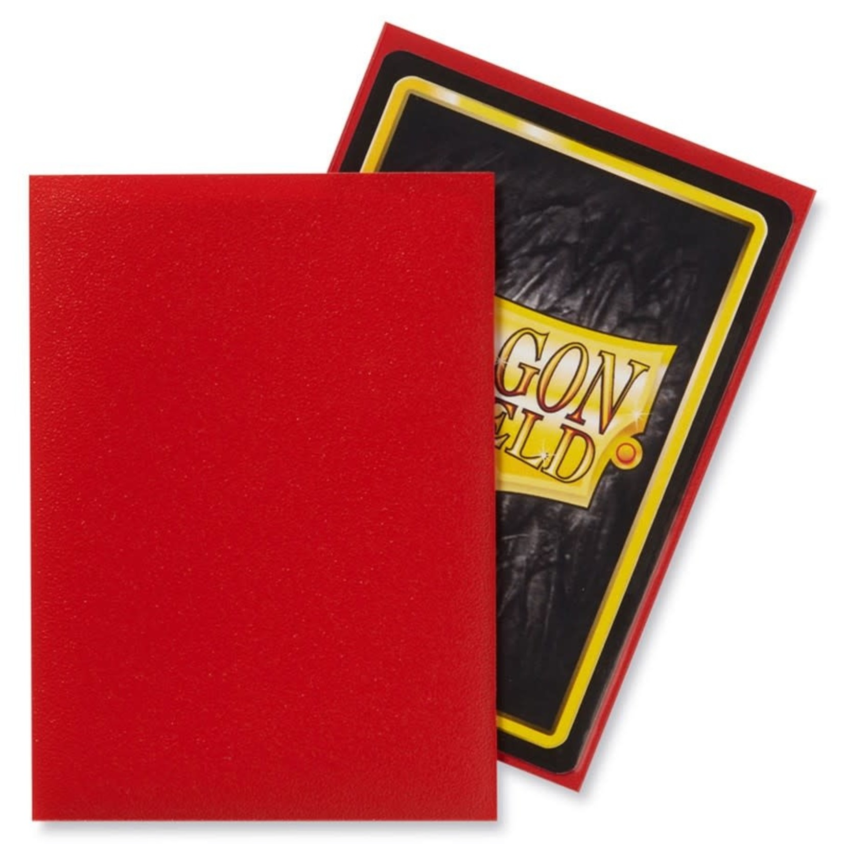 Arcane Tinmen Dragon Shield: 100 Protective Sleeves: Matte Crimson