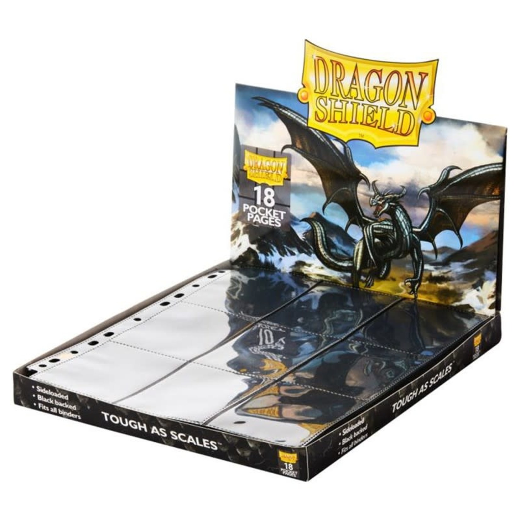 Arcane Tinmen Dragon Shield: Binder Insert Page with 18 Pockets