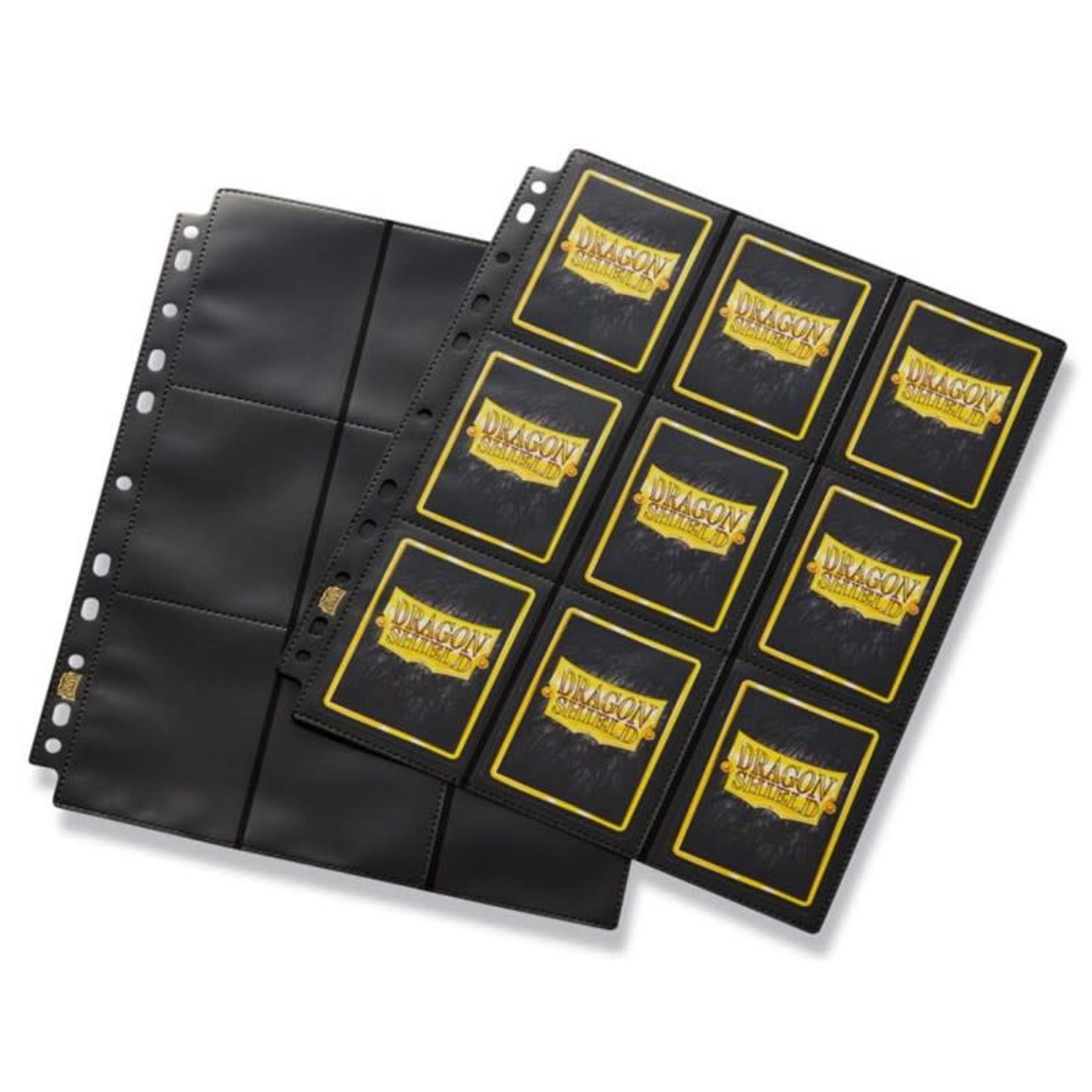 Arcane Tinmen Dragon Shield: Binder Insert Page with 18 Pockets