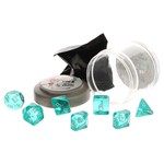 Reaper Miniatures Pizza Dungeon Dice: Clear Teal