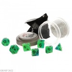 Reaper Miniatures Pizza Dungeon Dice: Green & Blue