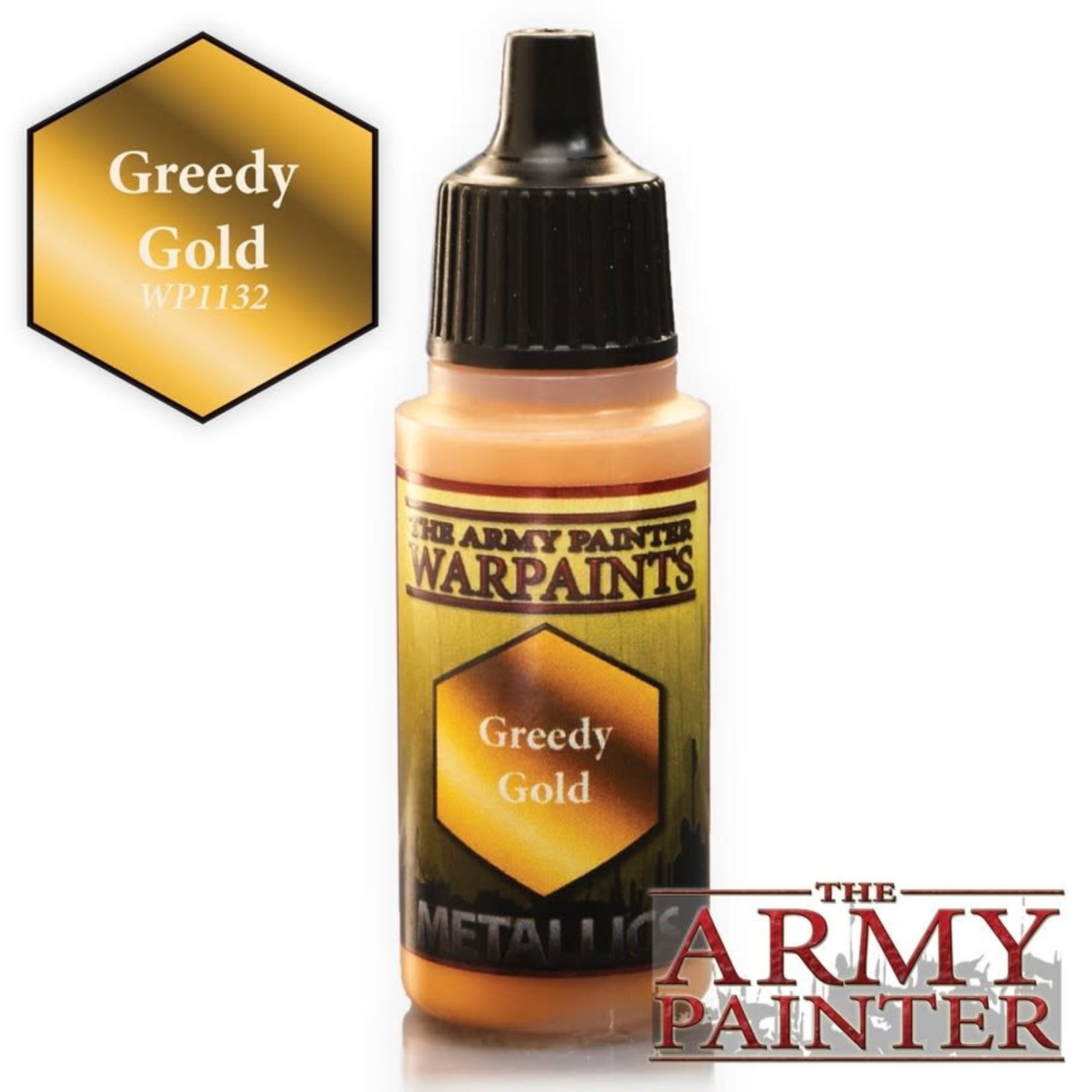 The Army Painter Warpaints: Metallics: Greedy Gold