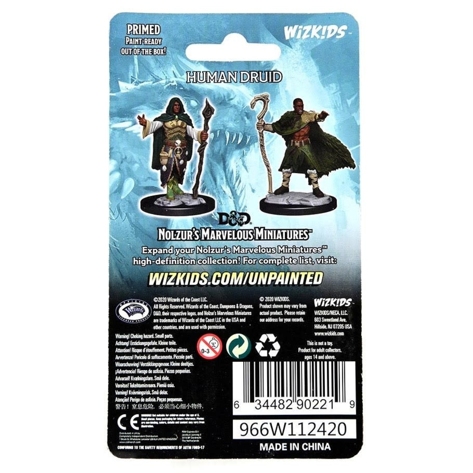 WizKids D&D: Nolzur's Marvelous Miniatures: Human Druid