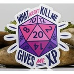 Mimic Gaming Co What Doesn't Kill Me Gives Me XP Sticker