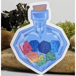 Mimic Gaming Co Polyhedral Dice Potion Sticker