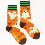FootClothes Vintage Ghost Crew Socks