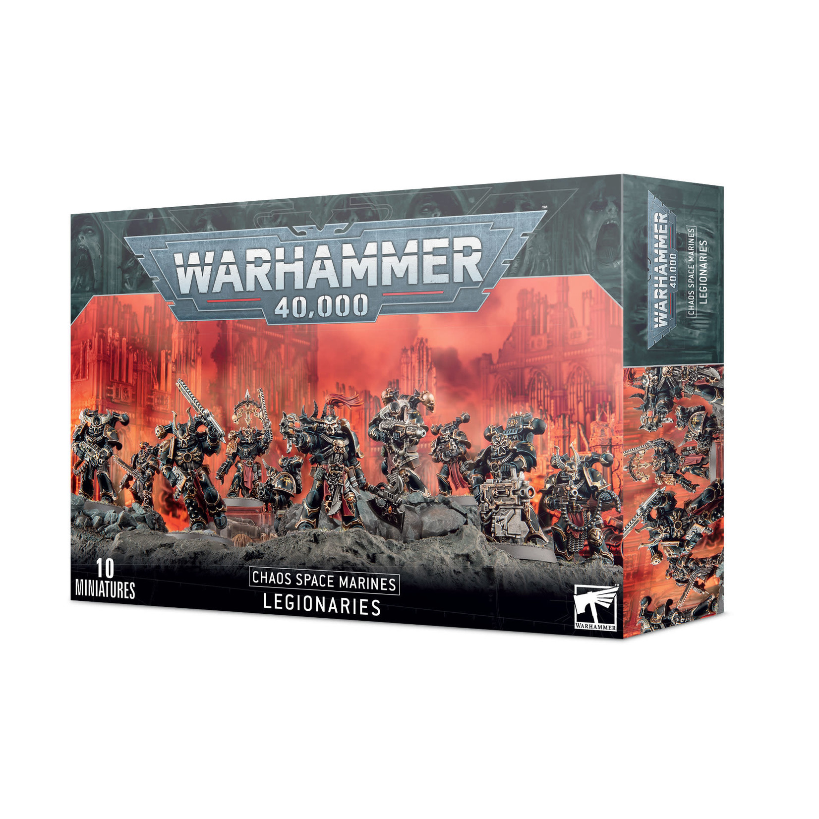 Games Workshop Warhammer 40K: Chaos Space Marines: Legionaries