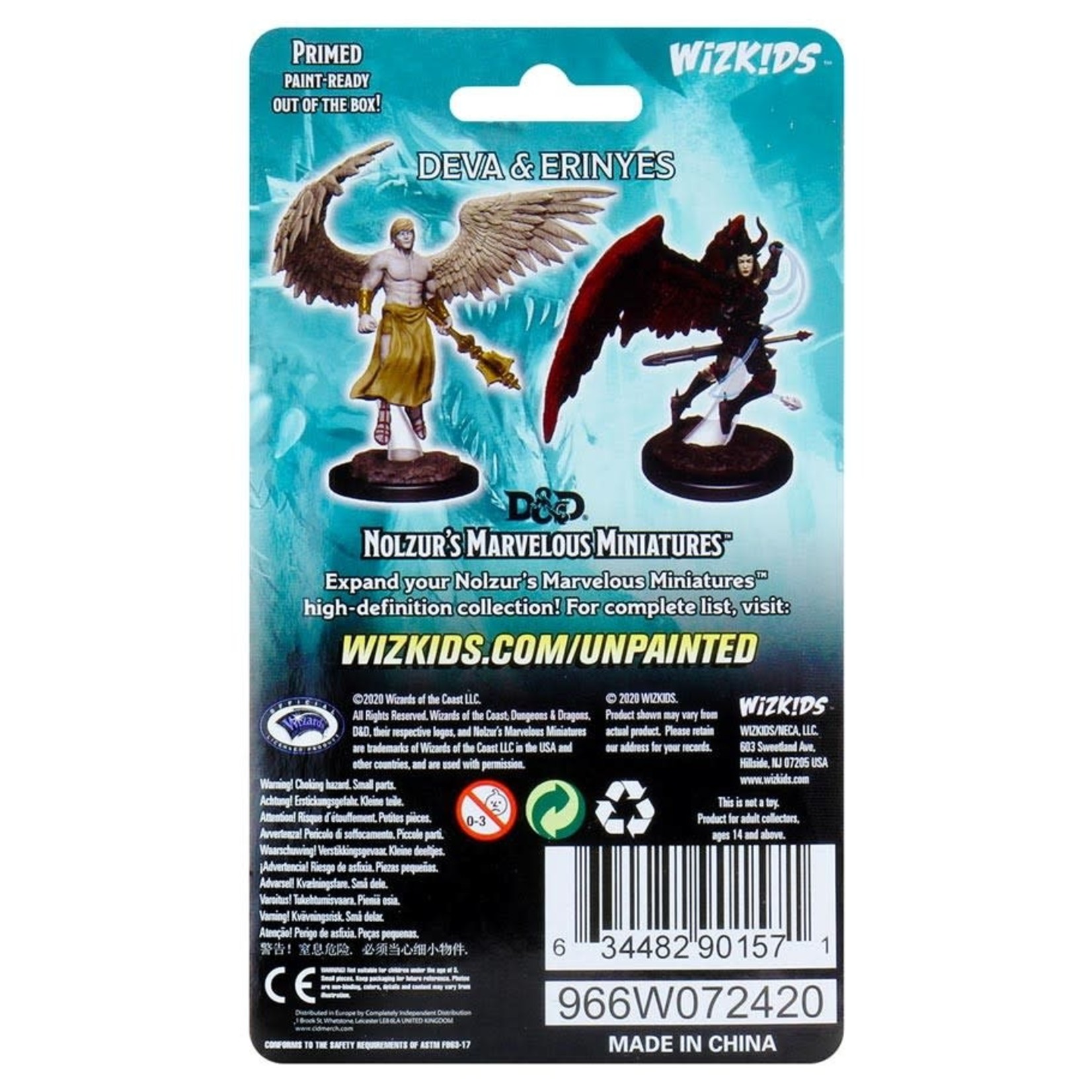 WizKids D&D: Nolzur's Marvelous Miniatures: Deva & Erinyes