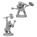WizKids Pathfinder: Deep Cuts: Male Half-Orc Barbarian