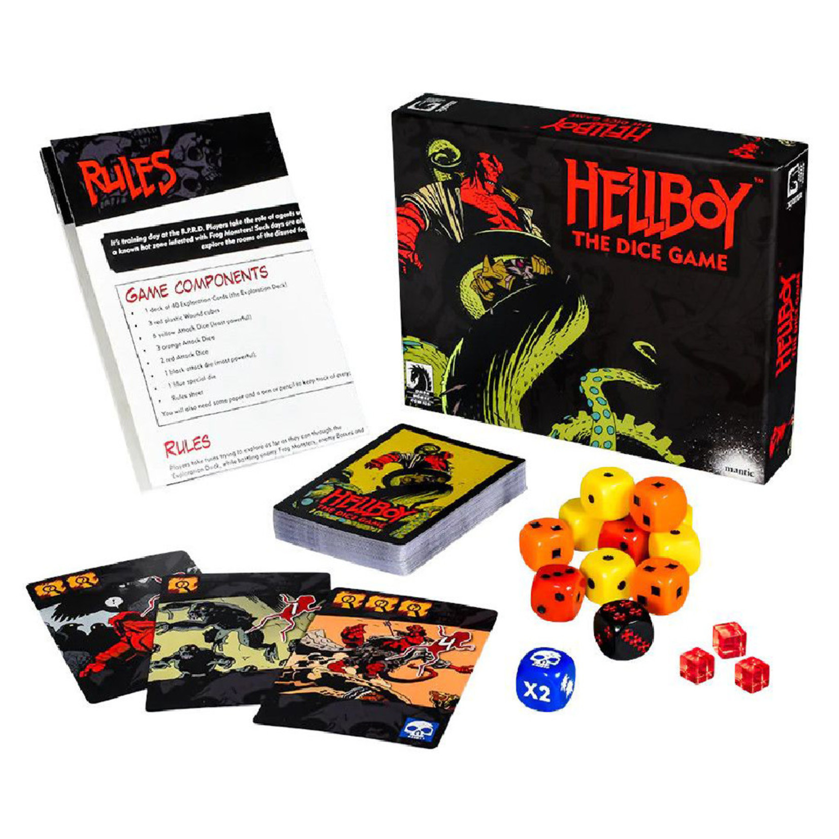 Mantic Games Hellboy: The Dice Game