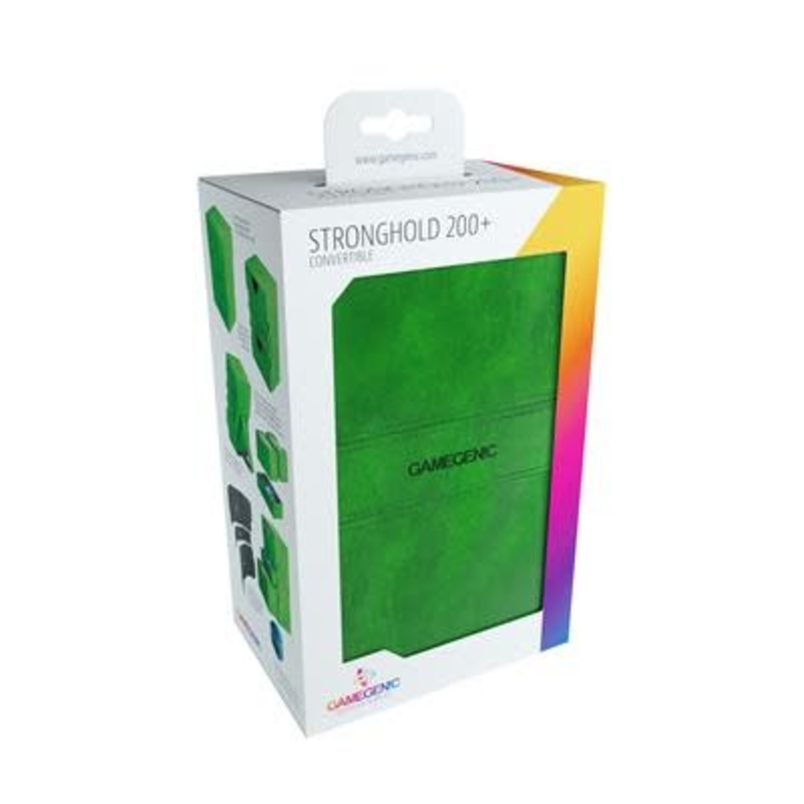 Gamegenic Stronghold Deck Box 200plus Green