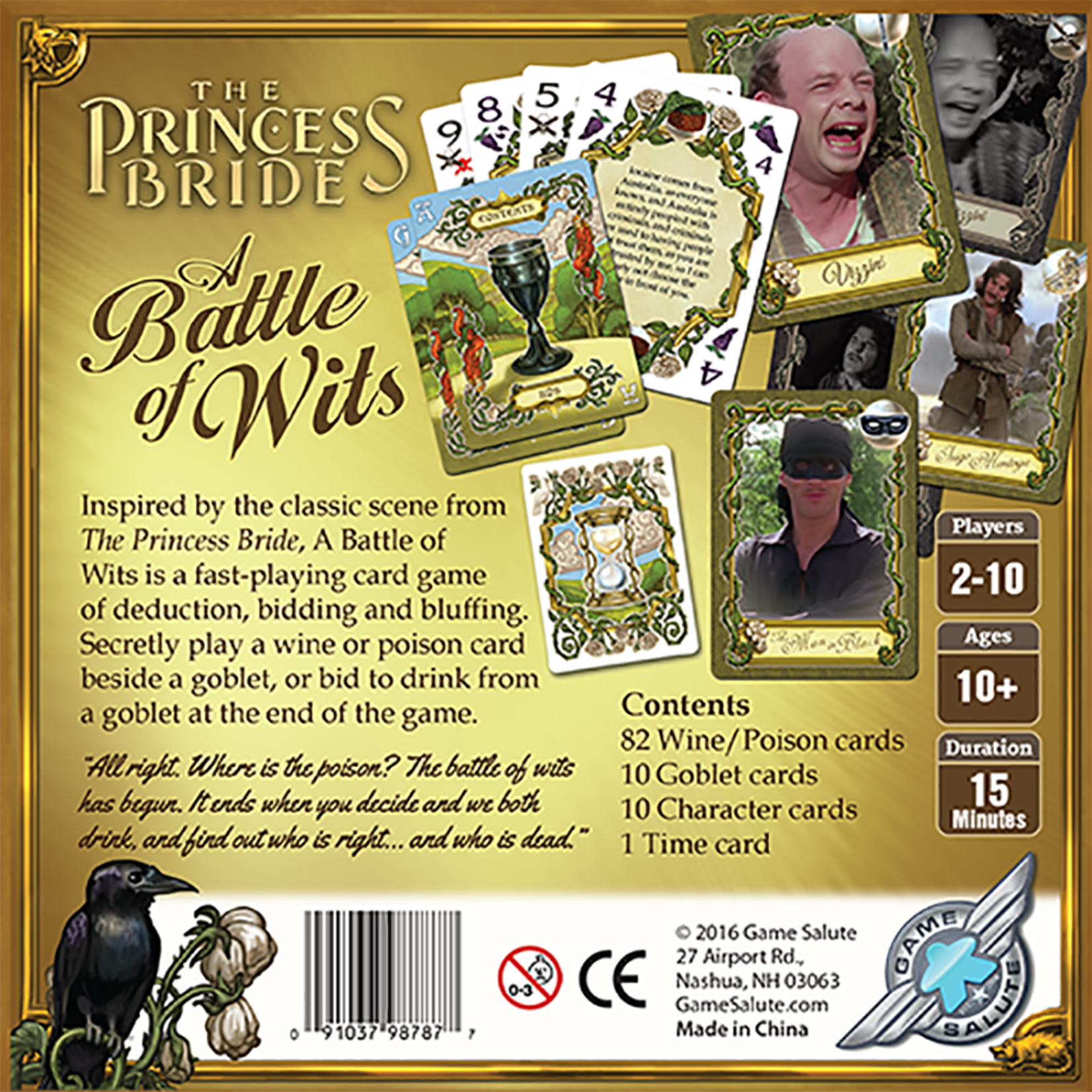 Tabletop Tycoon The Princess Bride: A Battle of Wits