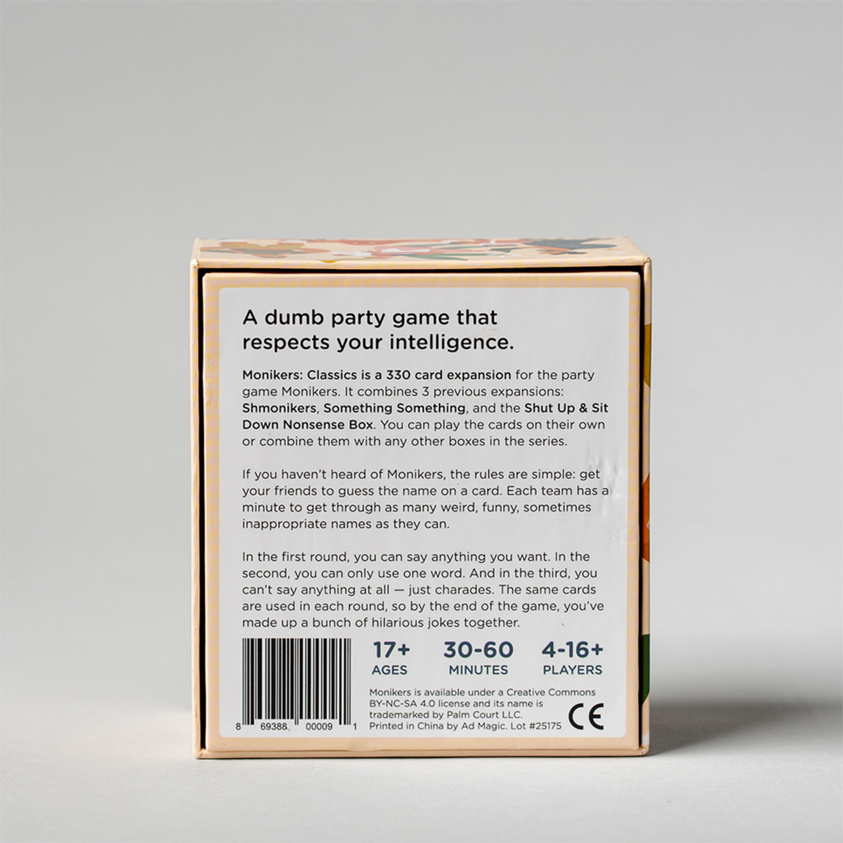 Palm Court Monikers: Classics Expansion