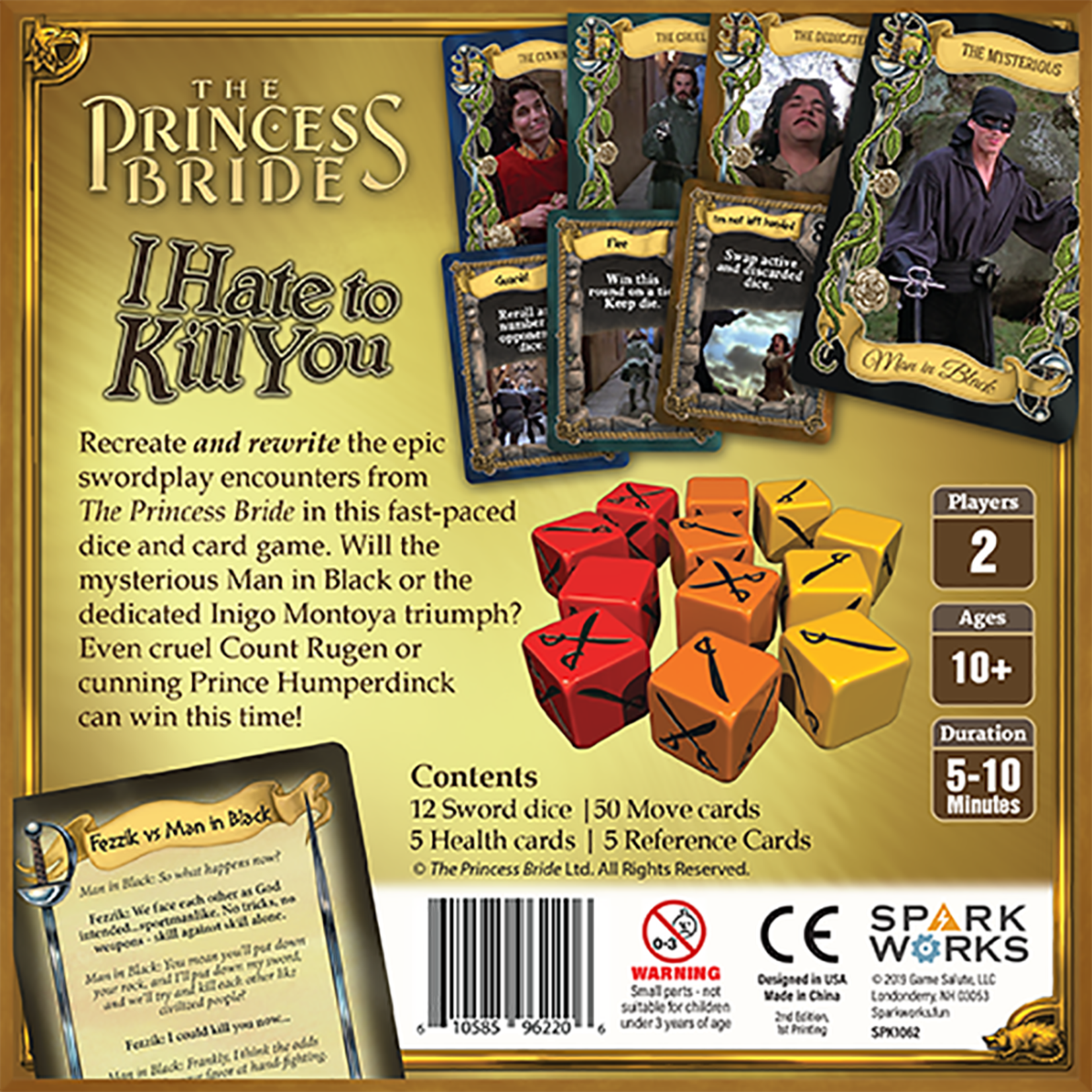 Tabletop Tycoon The Princess Bride: I Hate to Kill You