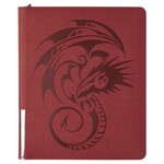 Arcane Tinmen Dragon Shield: Zipster Regular Binder + 20 Pages: Blood Red