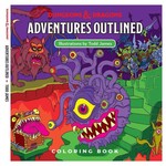 Wizards of the Coast D&D 5E: Adventures Outlined: Coloring Book