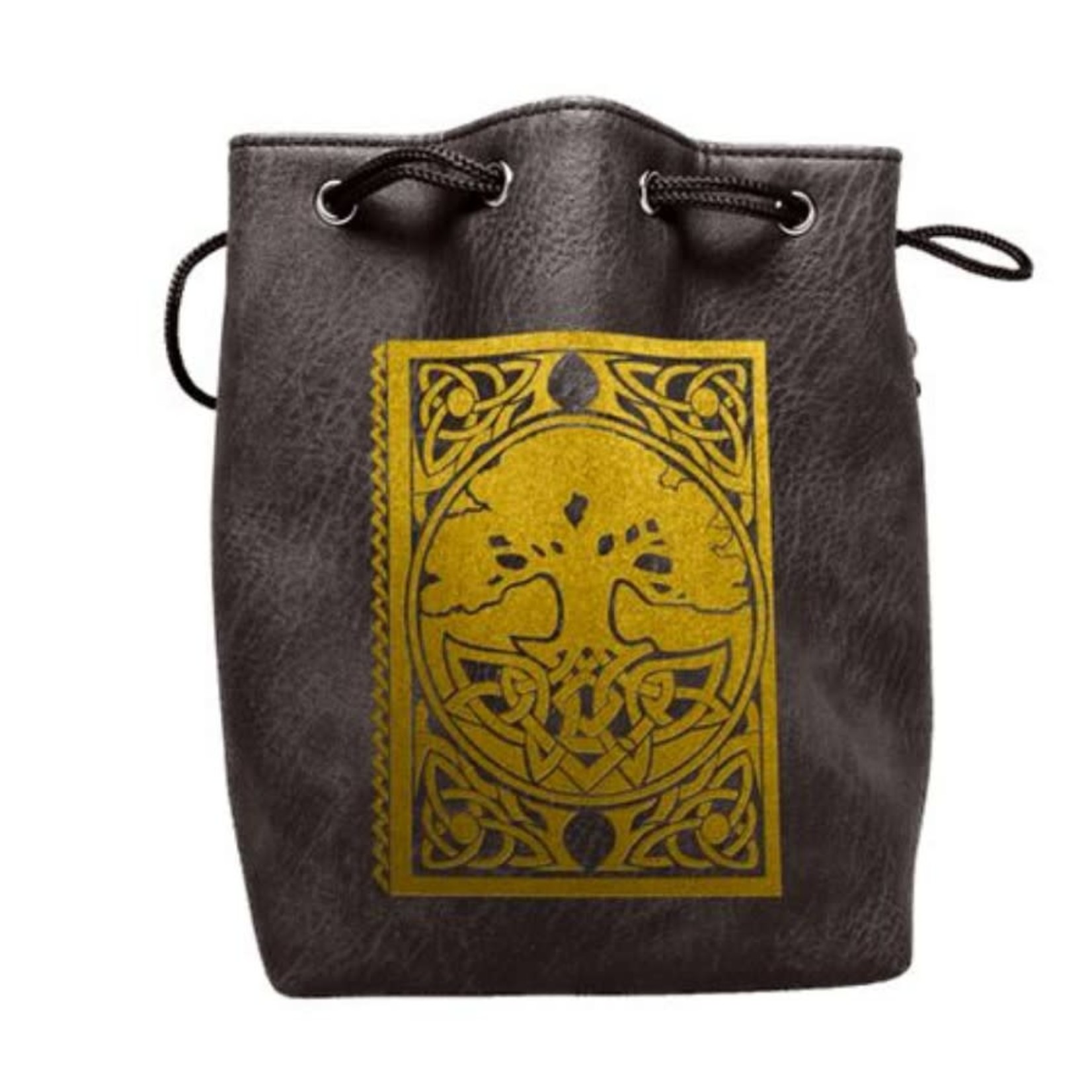 Easy Roller Dice Leather Lite Self-Standing Large Dice Bag