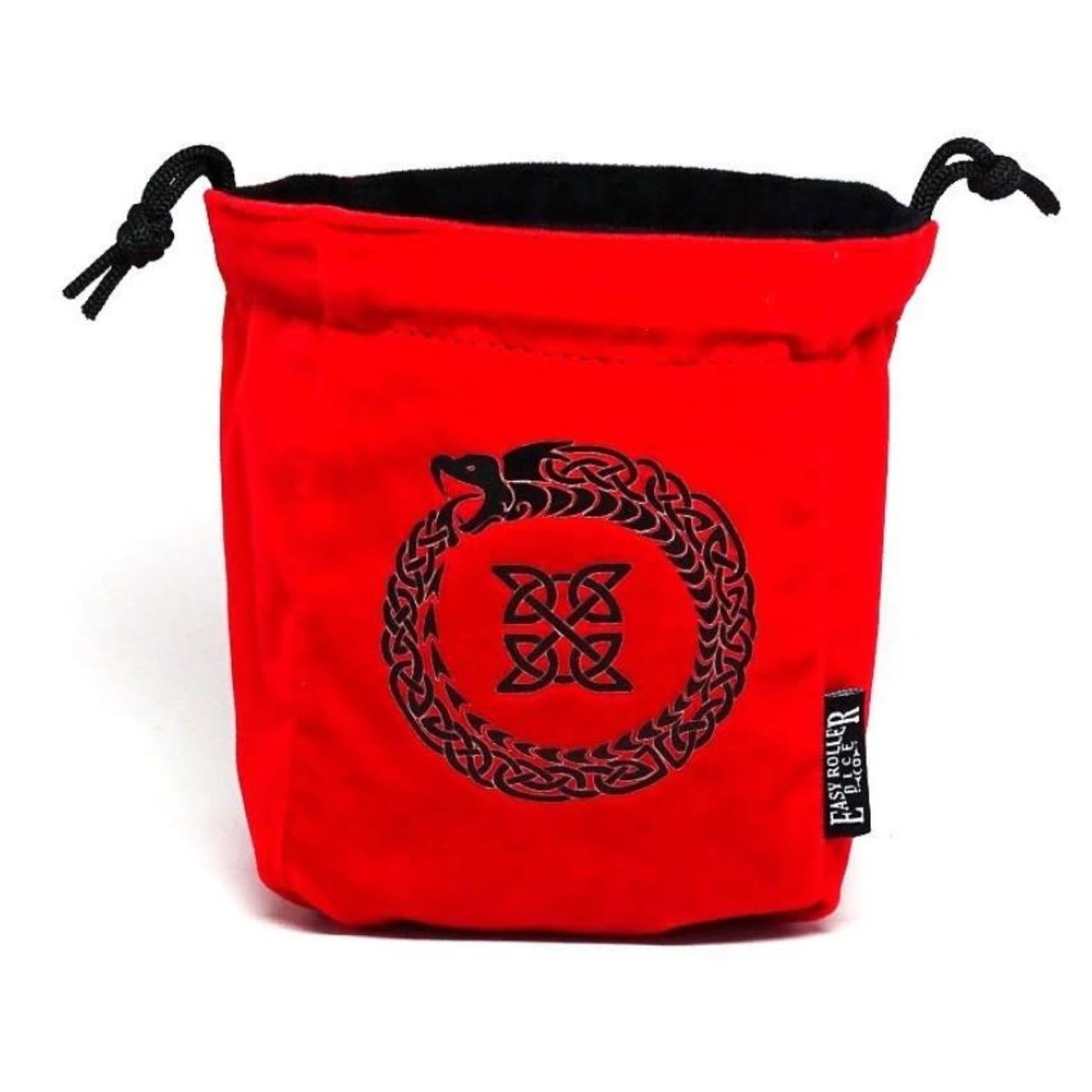 Easy Roller Dice Reversible Microfiber Self-Standing Large Dice Bag: Ouroboros