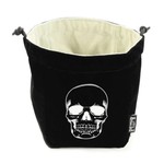 Easy Roller Dice Reversible Microfiber Self-Standing Large Dice Bag: Skull