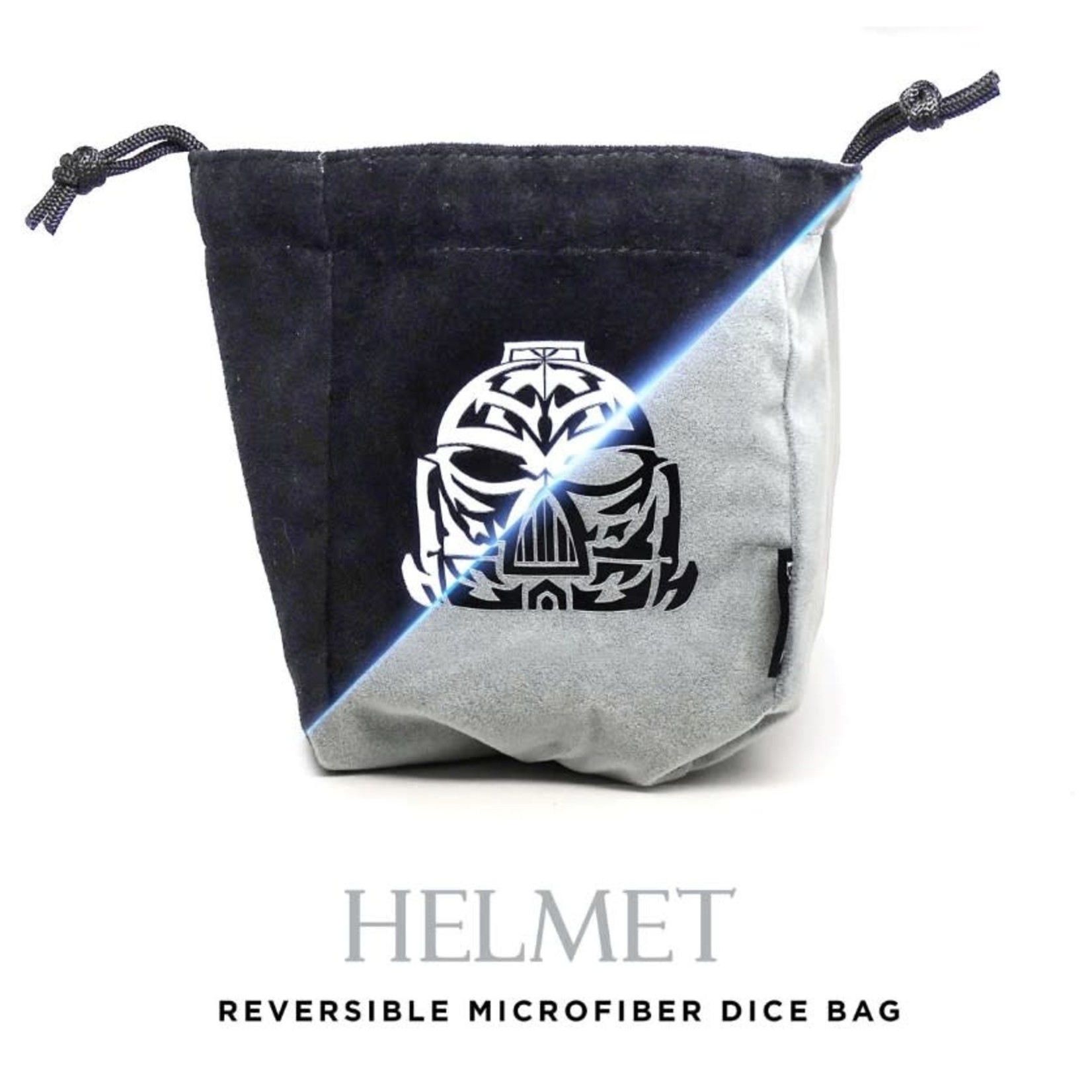 Easy Roller Dice Reversible Microfiber Self-Standing Large Dice Bag: Helmet