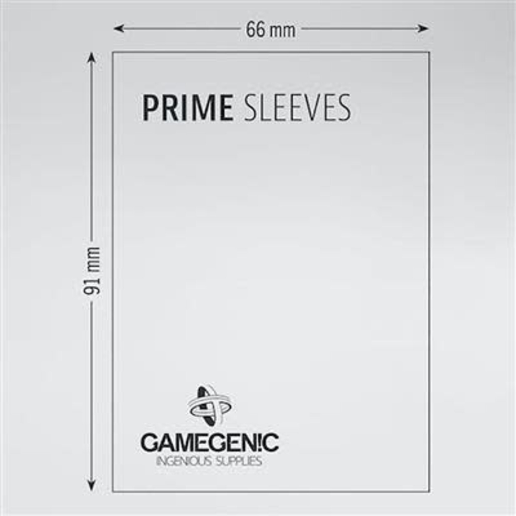 Gamegenic PRIME Sleeves: White